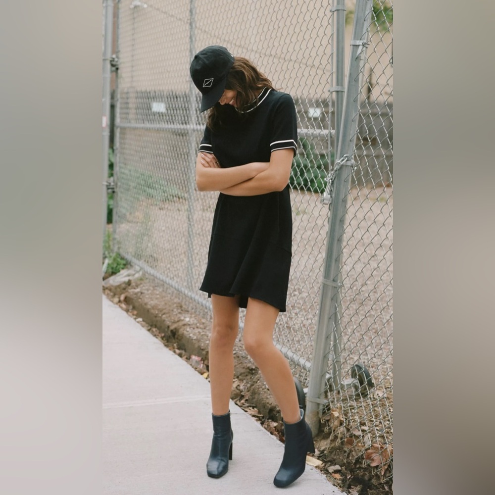 RAG & BONE Thatch Crepe Mini Dress